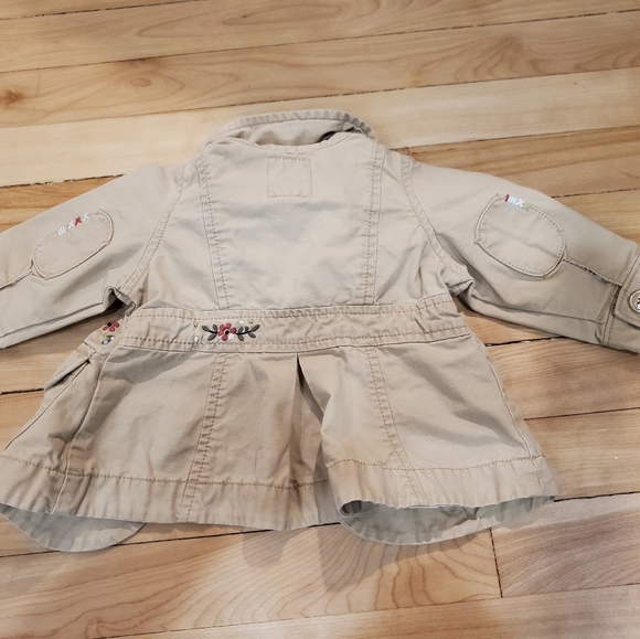 Vintage light khaki baby jacket - Picture 2 of 4